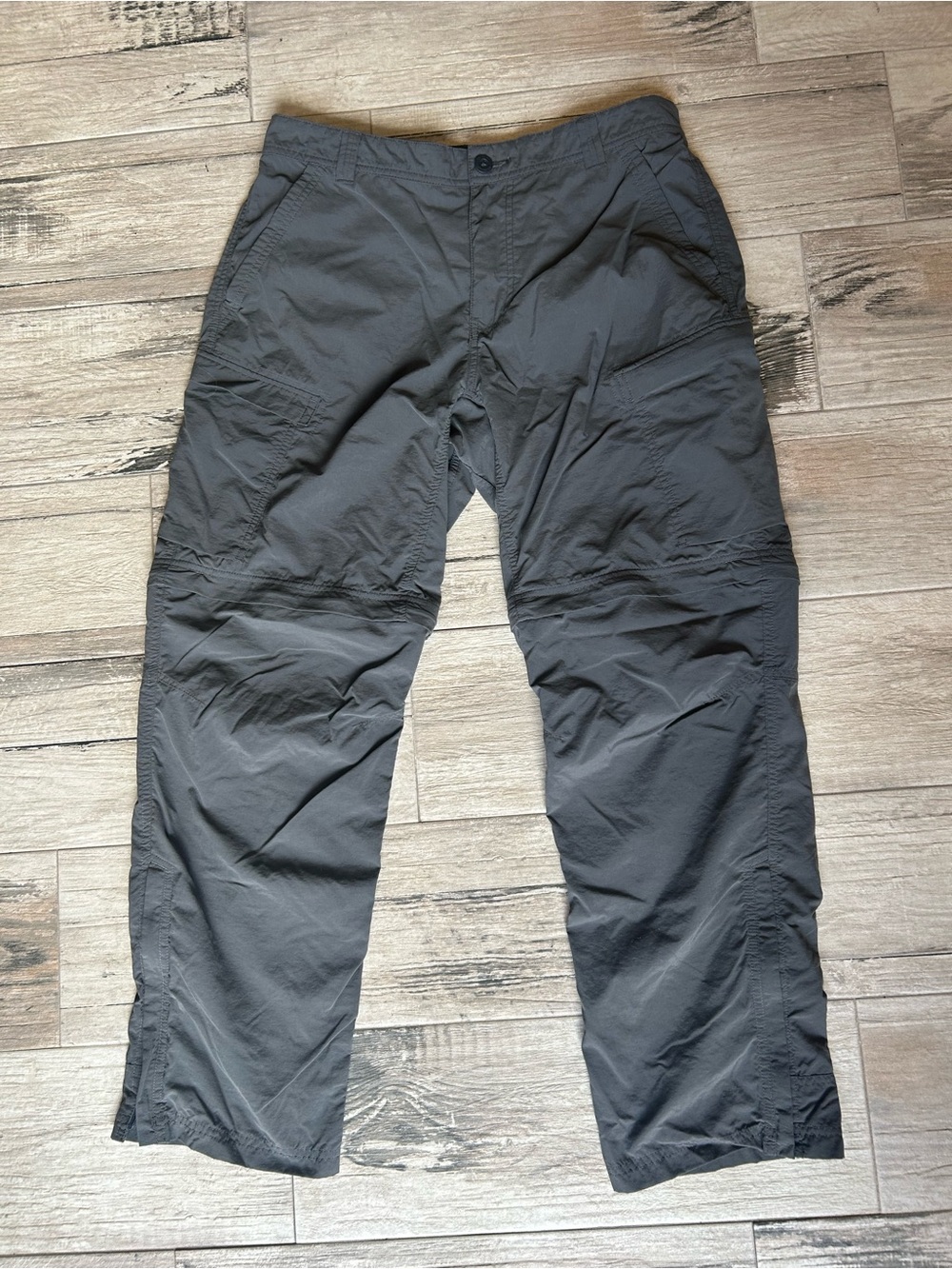 REI co-op Sahara convertible dark gray 34x30